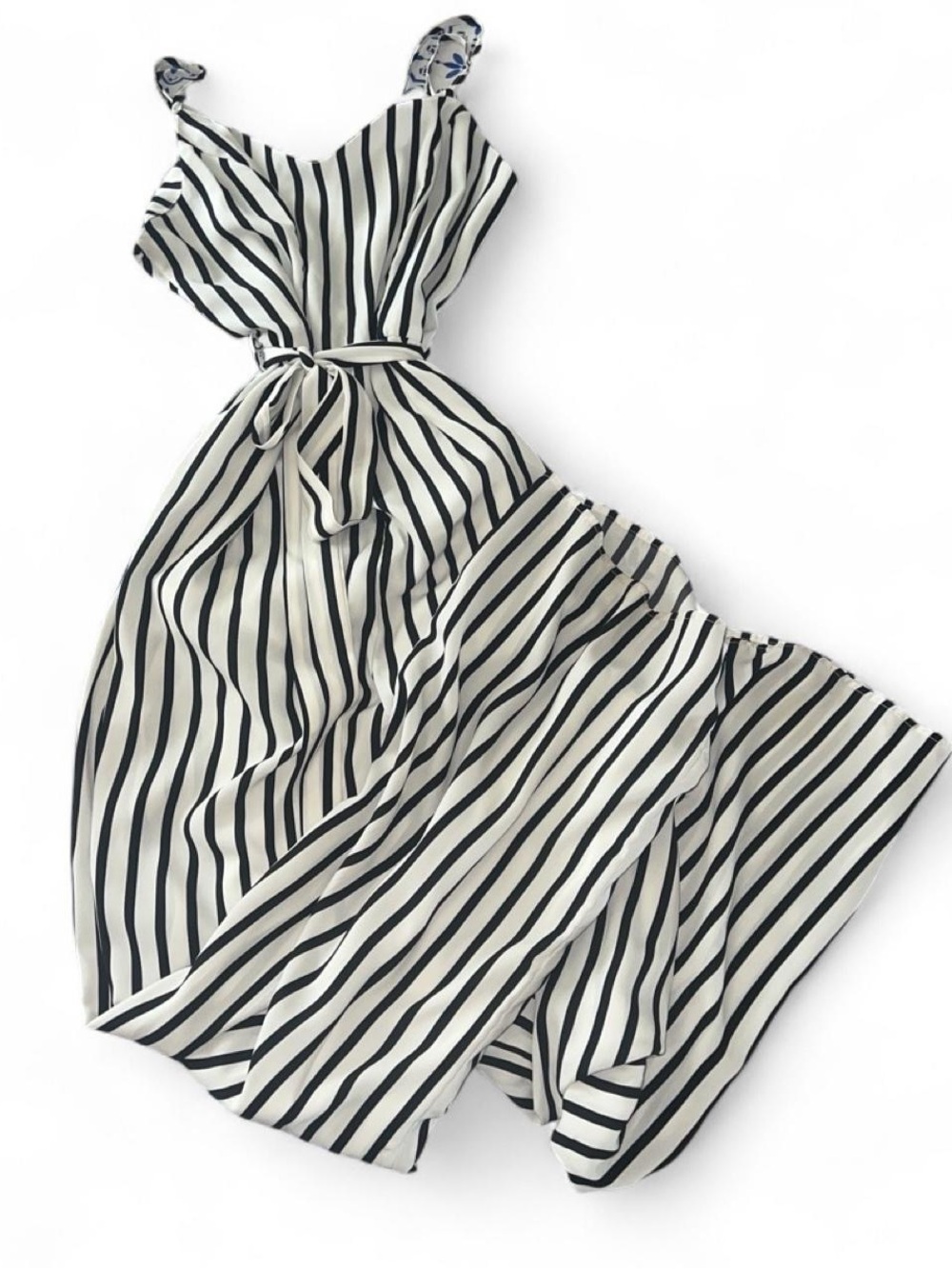 Striped Belted Jumper